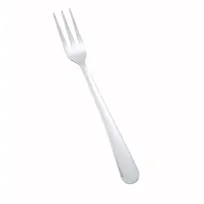 product of Winco 0002-07 5 1/2" Windsor Flatware Stainless Steel Oyster Fork, Vibro Finish - 1 Dozen