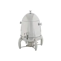 product of Winco 903B Virtuoso Coffee Chafer Urn, 3-Gallon (11-12 qt) Stainless Steel with Handle & Legs - Set