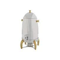 product of Winco 905A Virtuoso Coffee Chafer Urn, 5-Gallon 19-20qt Stainless Steel, Fuel Holder, Heat - Set