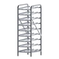 product of Winco ALCR-9 Aluminum Full Size Stationary Can Storage Rack