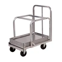 product of Winco ALRK-3 Aluminum Sheet Pan Truck w/ 54 Full-Size or 108 Half-Size Sheet Pan Capacity