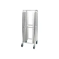 product of Winco AWPR-26BK 23" 26-Tier Aluminum Pizza Pan Rack w/ 800 lb. Capacity