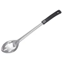 product of Winco BHSN-13 13" Stainless Steel Slotted Basting Spoon with Plastic Handle
