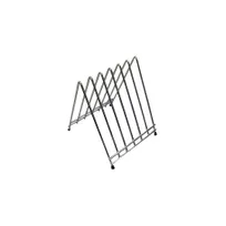 product of Winco CB-6L Six-Slot Cutting Board Rack, Chrome Plated
