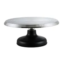 product of Winco CKSR-12 Cake Decorating Stand, 12" Dia.