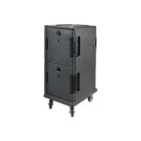 product of Winco IFT-2 Double Hot/Cold Food Transporter with Insulated Food Pan