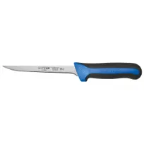 product of Winco KSTK-61 Sof-Tek 6" Narrow Boning Knife w/ Blue / Black TPR Handle
