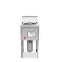 product of Winston OF49C 20" Floor Model Electric Full Pot Fryer w/ 64 Lbs, Clamshell Basket, Computer Controls