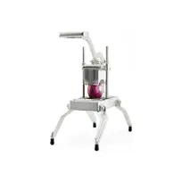product of Winco OS-188 Kattex Manual Onion Slicer, 3/16" Stainless Steel Wire Blade, Aluminum Lever, Non‑Skid Feet, Tool