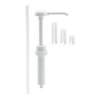 product of Winco PKT-1 Pump Dispenser for 1‑Gallon Jug, 17" Length, 1‑1/2" Cap, 1 oz Capacity, 38mm Lid - Set