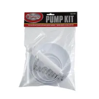 product of Winco PKT-6 9" Dip Tube Pump Kit with Five Plastic Lids (various 1-9/16" to 6-5/16") - Set