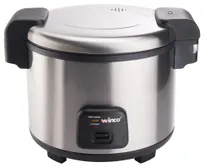 product of Winco RC-S301 Commercial Electric Rice Cooker, 60 Cups, Non-Stick Pot, 120V, 1550W