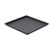product of Winco SPP-1616 Tapered Design 16" x 16" x 1" Sicilian Pizza Pan, Square, Fully Nesting