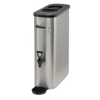 product of Winco SSBD-3 3-Gallon Iced Tea Dispenser, 6-7/8"W x 13-3/4"D x 21"H, Stainless, Handle, Valve, - Set