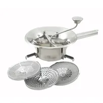 product of Winco SVM-9 2 Qt Stainless Steel Food Mill w/ 2 Dishes, 9" Diam.