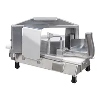 product of Winco TTS-188 Kattex Manual Tomato Slicer, 3/16" Straight Stainless Steel Blade, Cast Aluminum Frame