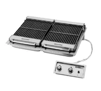 product of Wells B-506 36" Built-In Electric Charbroiler w/ 32"W x 20"D Cooking Area, 10.8 kW