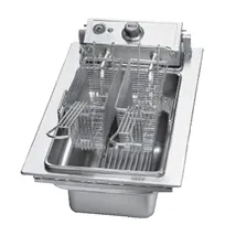 product of Wells F-556 Full Pot Drop-In Electric Full-Pot Fryer w/ 15-lb Capacity, 2 Half-Size Baskets