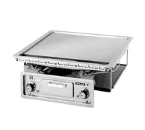 product of Wells G-136 24" Electric Drop-In Griddle, 18" Depth, 3/4" Steel Plate, Thermostatic Controls
