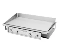 product of Wells G-246 49" Electric Drop-In Griddle, 24" Depth, 1" Steel Plate, Thermostatic Controls, 21.5kW