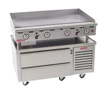 product of Wolf ARS48 48" 2 Drawers Refrigerated Chef Base w/ Marine Edge Top, Self-Contained