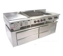 product of Wolf ARS84 84" 4 Drawers Refrigerated Chef Base w/ Marine Edge Top, Stainless Steel