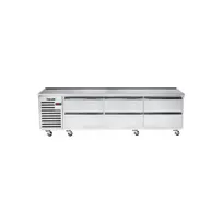 product of Wolf ARS96 96" 6 Drawers Refrigerated Chef Base w/ Marine Edge Top, Self-Contained