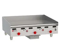 product of Wolf ASA36-30 36" Countertop Gas Griddle, Snap-Action Thermostat, 30" Deep, 81.000 BTU