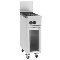 product of Wolf C12-2B 12" Gas Restaurant Range w/ (2) Open Burners, (1) Cabinet Base, 60.000 BTU