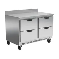 product of Beverage Air WTFD48AHC-4 48" 4-Drawer Worktop Freezer, Stainless Steel Exterior, 11.4 cu. ft.