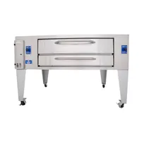 product of Bakers Pride Y-800BL 84" Single Deck Gas Pizza Oven