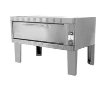 product of Zesto 1203 60" Electric Single-Deck Oven w/ 1-1/2" Stone Hearth, Individual Top/Bottom Controls