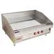 Lang 136TC 36" Countertop Electric Griddle with 36" x 23" Surface, Chrome Plate, Thermostatic Control 2 image
