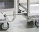 Lakeside 169168 Push-Pull Stowable Drawbar, Utility Cart, Stainless Steel 2 image