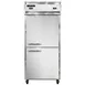 Continental Refrigerator 1RFXNSAHD 36" 1-Section Reach-In Refrigerator Freezer w/ 2 Solid Half-Doors 1 image