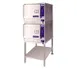 Cleveland (2) 22CET33.1 6 Pan Electric Boilerless Convection Steamer, (2) Stacked, Stand, Plumbed 1 image