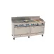 Comstock-Castle 2F330-12 72" Gas Restaurant Range w/ (10) Open Burners, (1) 12" Griddle, (2) Standard Ovens, 354.000 BTU 1 image