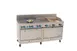 Comstock-Castle 2F330-24-1RB 72" Gas Restaurant Range w/ (6) Open Burners, (1) 12" Griddle, (1) 24" Charbroiler, (2) Standard Ovens, 300.000 BTU 1 image