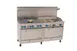Comstock-Castle 2F330-36 72" Gas Restaurant Range w/ (6) Open Burners, (1) 36" Griddle, (2) Standard Ovens, 294.000 BTU 1 image