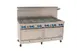 Comstock-Castle 2F330 72" Gas Restaurant Range w/ (12) Open Burners, (2) Standard Ovens, 408.000 BTU 1 image