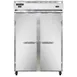 Continental Refrigerator 2RFN 52" 2-Section Reach-In Refrigerator Freezer Combo w/ 2 Solid Doors 1 image