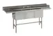 Advance Tabco DTC-3-83L-X 83" Dishtable with 3-Compartment Sink & 3 Bowls / Left Drainboard - Flyer 1 image