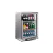 BK Resources SSBB-1G-24 24" Bar Refrigerator, Glass Swing Door, Stainless, 2 Shelves, R290, 115V ETL 1 image