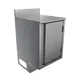BK Resources UBC-B-21-F18H Call Series Underbar Cabinet, Flat Top, Pedestal Base 1 image