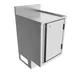 BK Resources UBC-B-21-W18HL Call Series Underbar Cabinet, Flat Top, 18"X21" 1 image