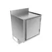 BK Resources UBC-B-21-W24HL Call Series Underbar Cabinet, Flat Top, 24"X21" 1 image