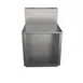 BK Resources UBC-DW-21-F24 Top Shelf Underbar Cabinet, Flat Top, 24"X21" 2 image