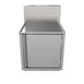BK Resources UBC-DW-21-W24HL Top Shelf Underbar Cabinet 2 image