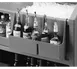 Cambro BAR54SR110 Speed Rail - 5-Bottle Black Hang-On Rack, 19.5x4.1x12.6 in, Fits Cambar Series 1 image