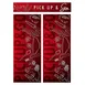 Cambro CSFLEXMERCH2000 Sign Kit, 2 Side Panels & 1 Top Header Panel, Fits 24" Deep Units, Go 1 image